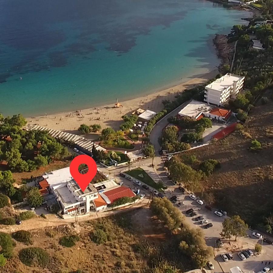 By The Sea Rooms, Avlaki Pórto Ráfti 外观 照片